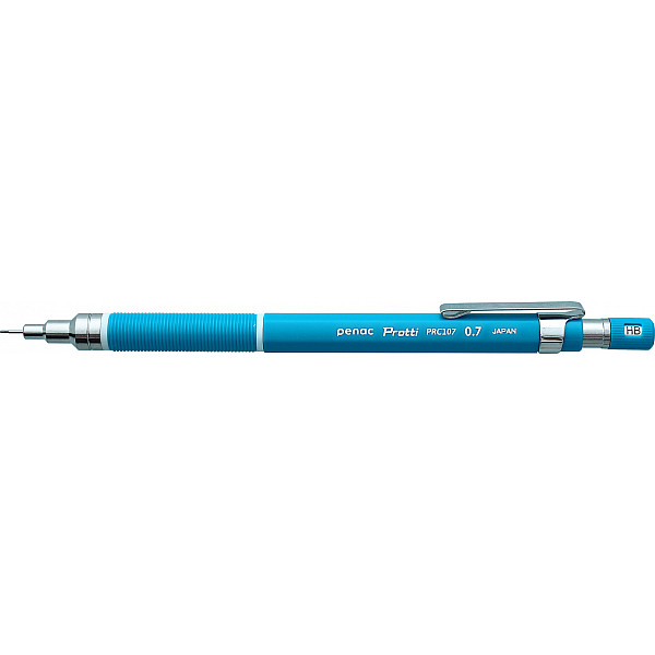 Олівець механічний Penac Protti PRC107 vivid з тривким стрижнем 0,7 мм, блакитний