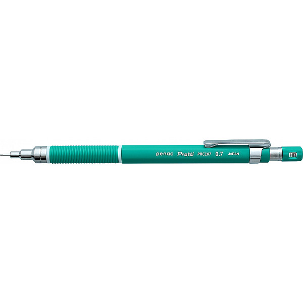 Олівець механічний Penac Protti PRC107 vivid з тривким стрижнем 0,7 мм, зелений