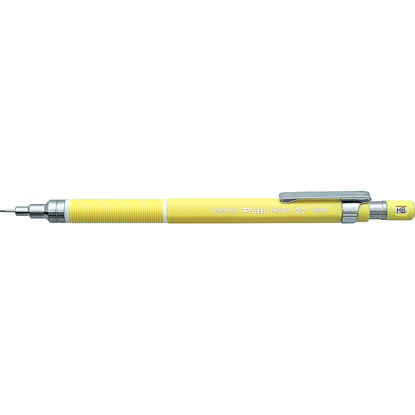 Олівець механічний Penac Protti PRC107 vivid з тривким стрижнем 0,7 мм, жовтий