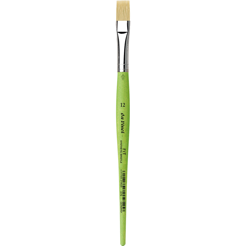 Пензель DaVinci Fit Synthetic Bristle синтетична щетина плоский № 12 (11,0 мм)