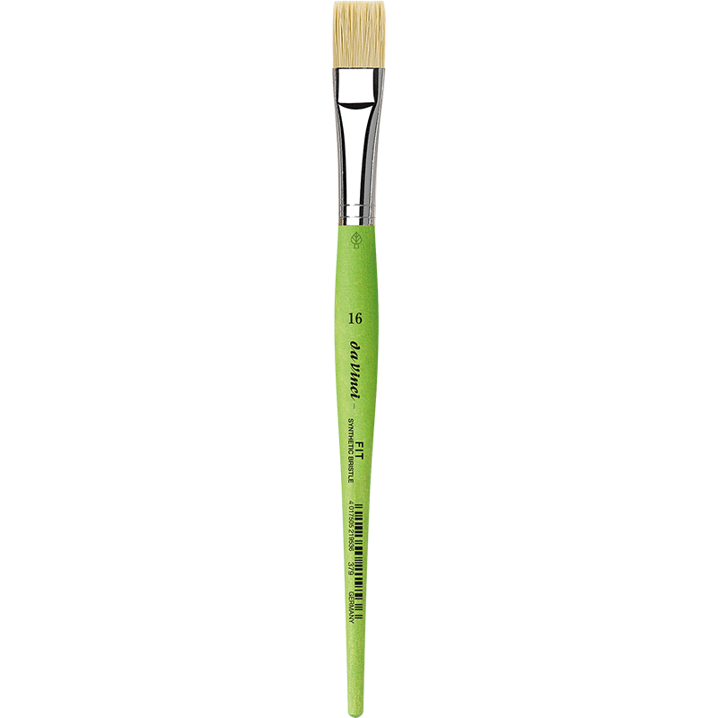 Пензель DaVinci Fit Synthetic Bristle синтетична щетина плоский № 16 (14,6 мм)