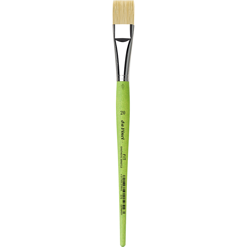 Пензель DaVinci Fit Synthetic Bristle синтетична щетина плоский № 20 (16,4 мм)