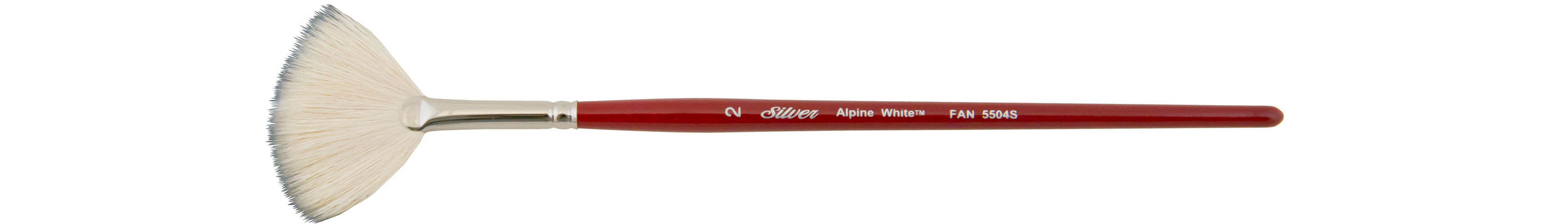 Пензель Silver Brush Alpine White 5504S № 2 коза віяло