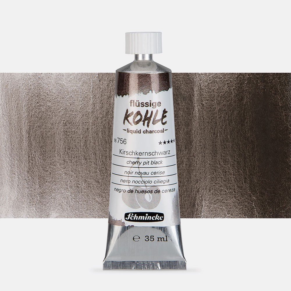 Рідке вугілля Schmincke Cherry Pit Black, 35 мл