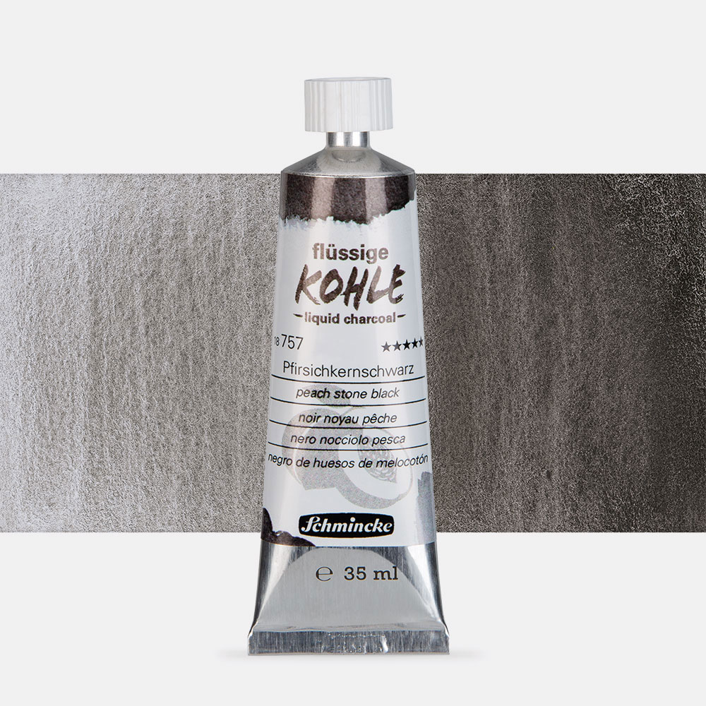 Рідке вугілля Schmincke Peach Stone Black, 35 мл
