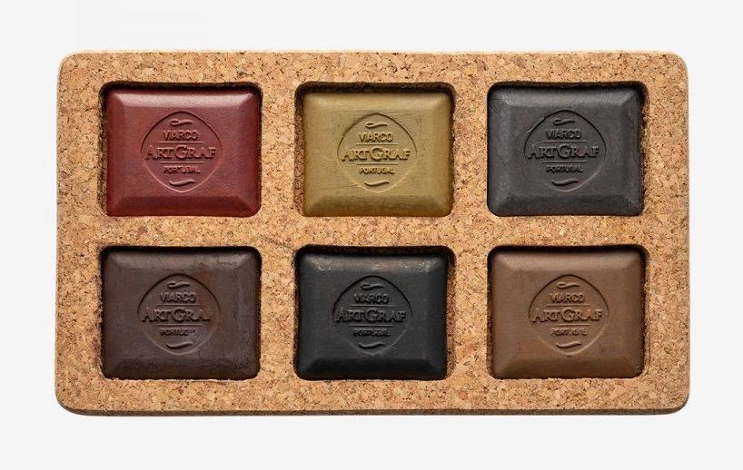 ARTGRAF Tailor Shape Earth Colours - набір із 6 кольорів земляної гами у корковій коробці