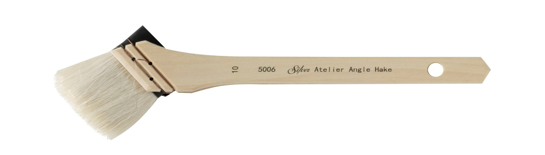 Пензель Silver Brush 5006 Atelier Hake № 10 (35 мм)