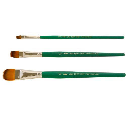������� Silver Brush ��������� Crystal 6828S grass comb