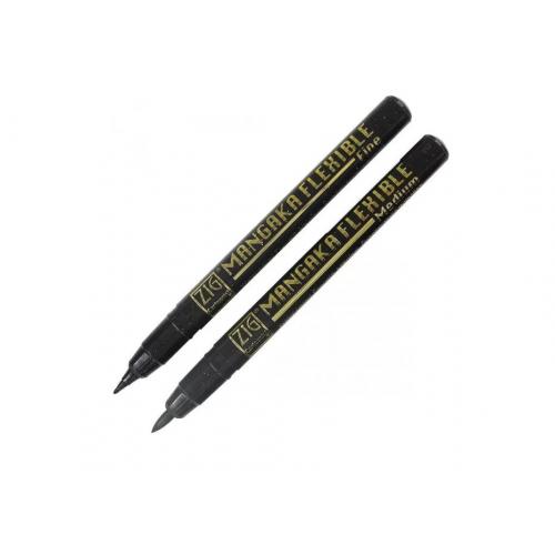 ������ Kuretake ZIG CARTOONIST MANGAKA FLEXIBLE Black