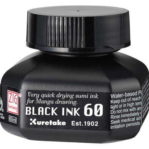 ��� Kuretake ZIG Cartoonist black ink 60��