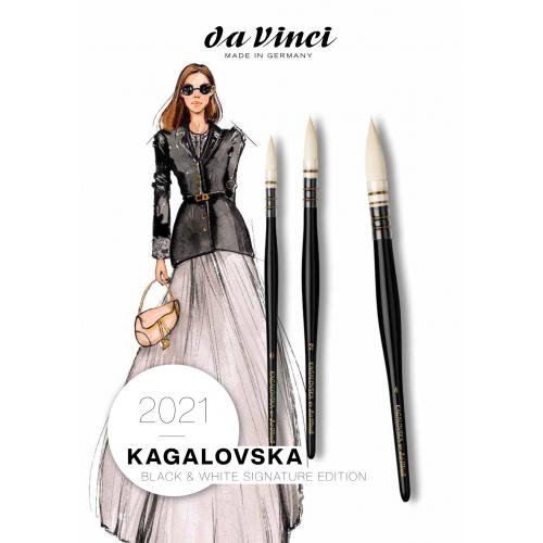 ����� KAGALOVSKA by da Vinci Black�&�White�Signature�Edition