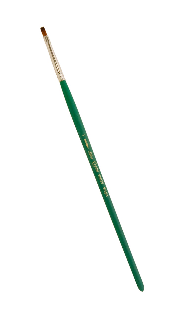 Пензель синтетика Silver Brush Crystal 6802S № 1 (3 мм)