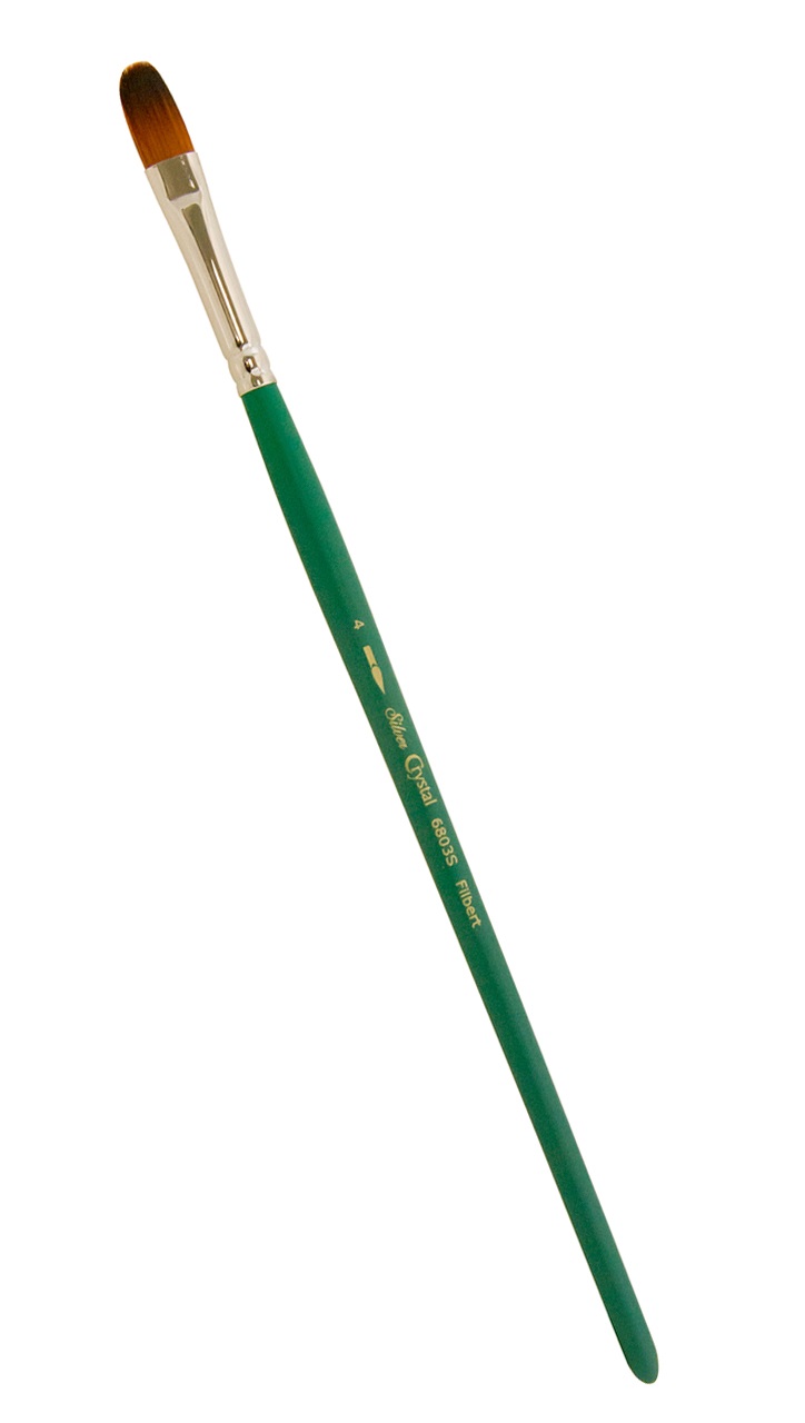 Пензель синтетика Silver Brush Crystal 6803S № 4 (7 мм)