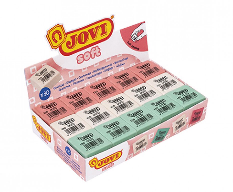 Набір гумок різних кольорів JOVI SOFT 30 шт.