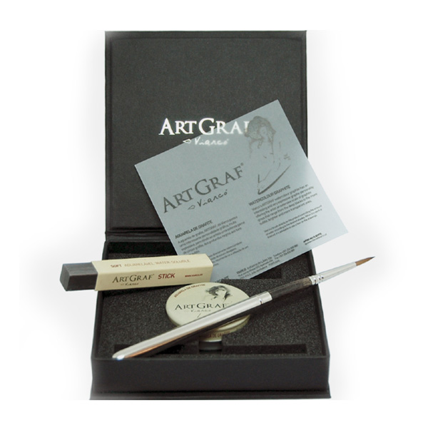 ARTGRAF KIT - набір: водорозчинний графіт 20 г + пензлик + графітовий стік