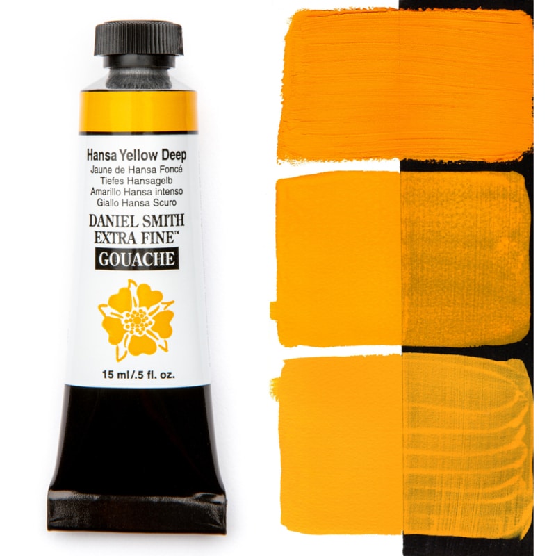 Гуашева фарба Daniel Smith 15 мл Hansa Yellow Deep