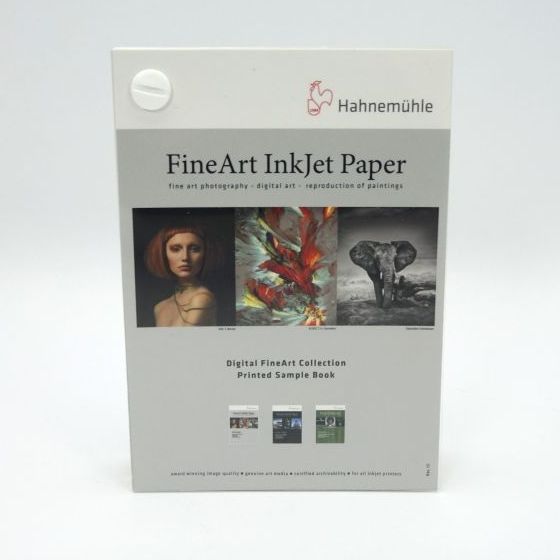 Зразки паперу Hahnemuhle Digital FineArt з зображеннями, А6