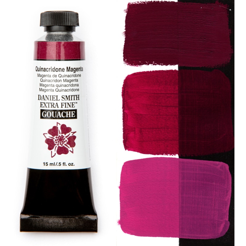 Гуашева фарба Daniel Smith 15 мл Quinacridone Magenta