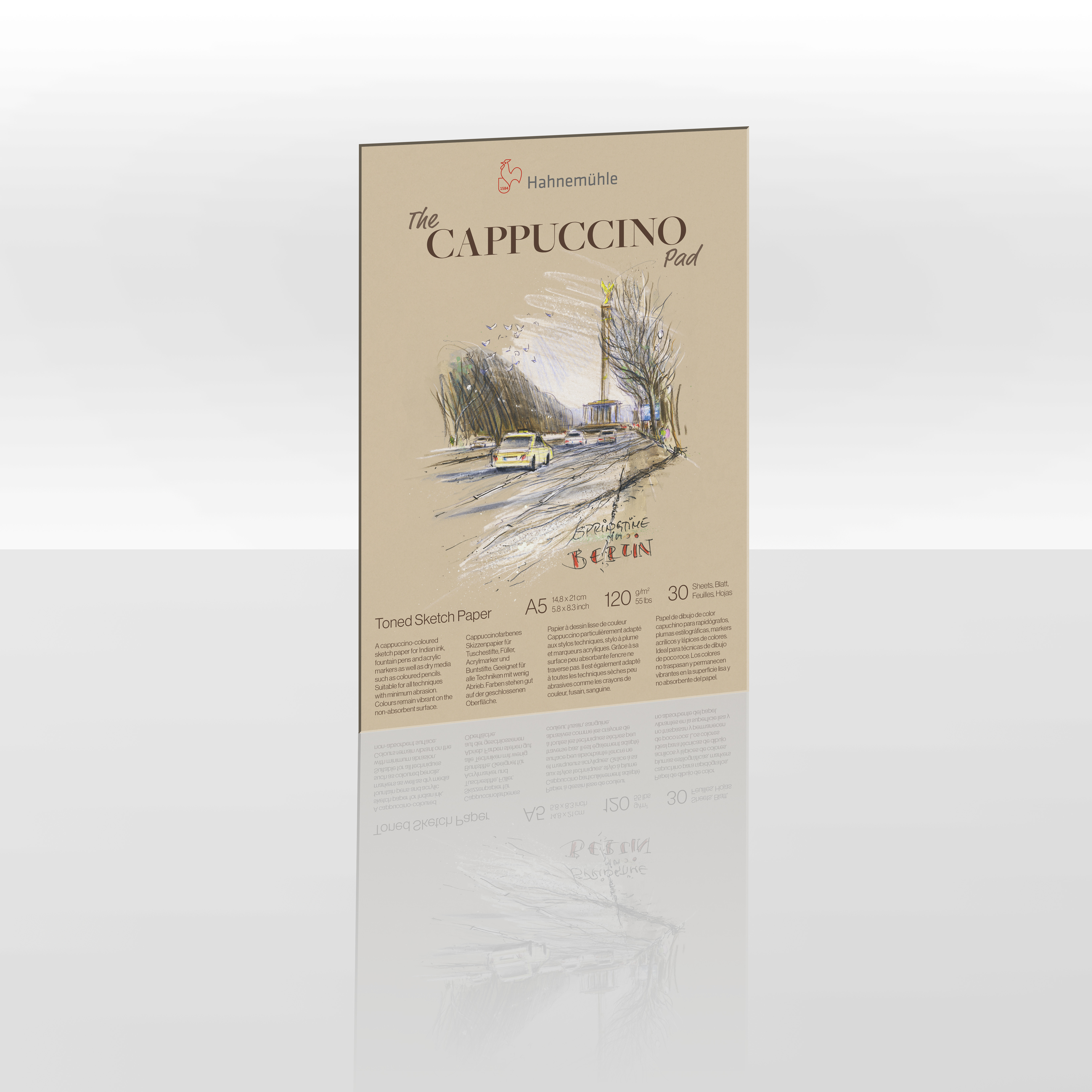 Альбом Hahnemuhle The Cappuccino Pad 120 г/м², А5, 30 аркушів