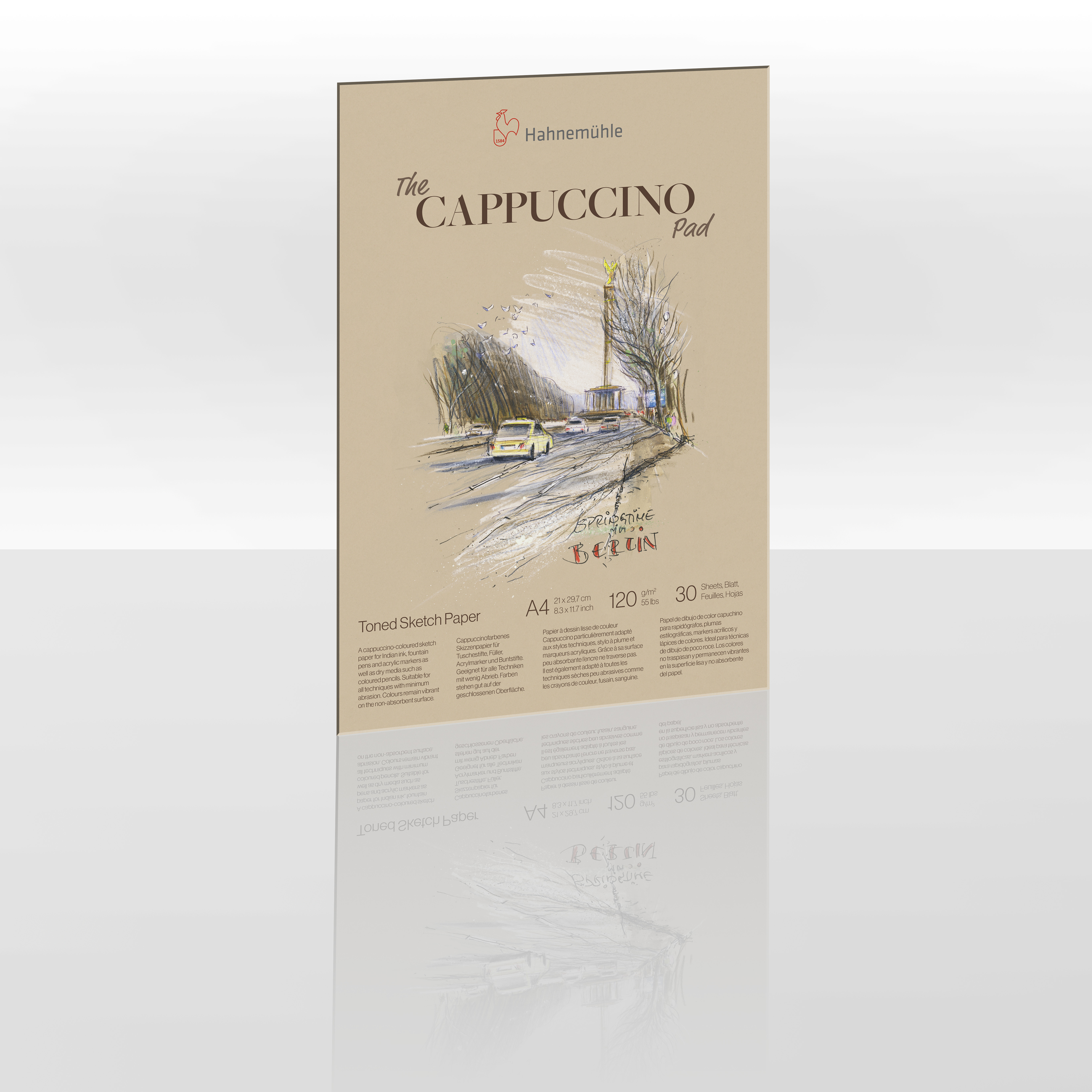Альбом Hahnemuhle The Cappuccino Pad 120 г/м², А4, 30 аркушів