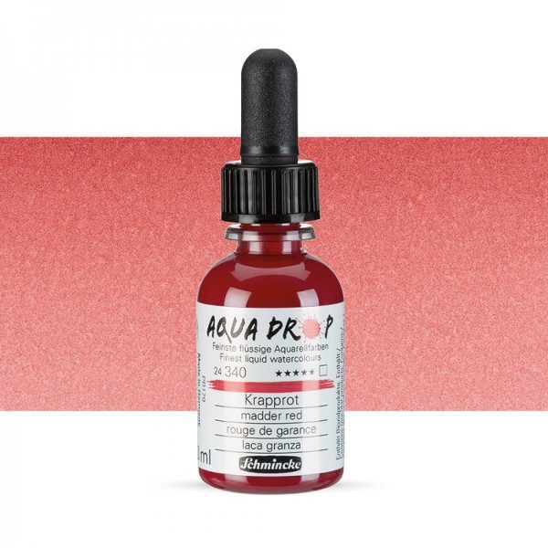 Рідка акварельна фарба Schmincke AQUA DROP 30 мл, madder red