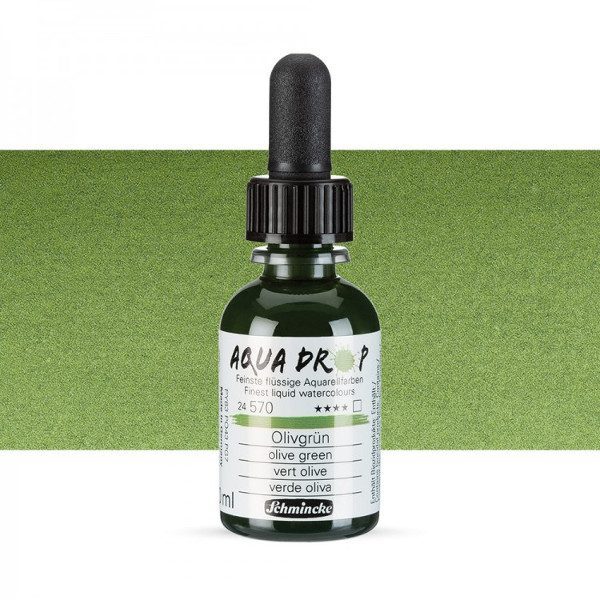 Рідка акварельна фарба Schmincke AQUA DROP 30 мл, olive green